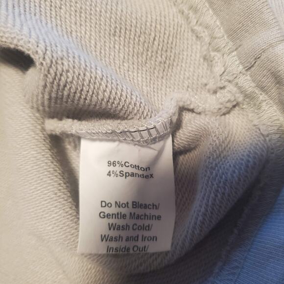 Controlled Insanity Size S Forged in Failure Cropped Hoodie Gray Cotton Blend - Picture 8 of 10